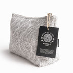Nomad Sari Indische Jacquard Kulturtasche – Moonlit Weave