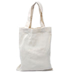 Pieni luonnonvärinen puuvillakassi, 4 oz, 25 × 20 cm