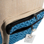Standard Kathmandu Backpack - Dhaka Design (34x27x10cm)