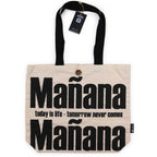 Nomad Sari Iconic Classic Tote Bag - Mañana Mañana - Natural 10oz
