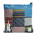 Patchwork Kathmandu Tote Bag - Dhaka Design (37x38cm)