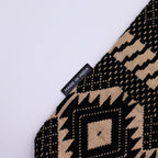 Luonnonvärinen jakardilaukku – Desert Loom – Nomad-kantokassi