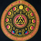Iconic Classic -kangaskassi – Luna Alchemy Wheel – musta, 6 oz