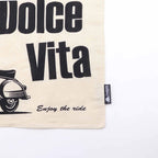 Nomad Sari Iconic Basic Tote Bag - La Dolce Vita - Natural 4oz
