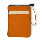 Canvas Tablet Pouch - Orange - 21x29cm
