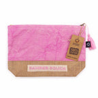 Pamper-Kosmetiktasche – Pink & Lila – Stonewash