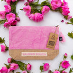 Pamper-Kosmetiktasche – Pink & Lila – Stonewash