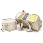 Pieni ostoskori – 16 × 10 × 12 cm – luonnonvärinen