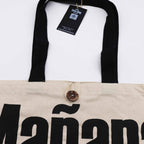 Nomad Sari Iconic Classic Tote Bag - Mañana Mañana - Natural 10oz