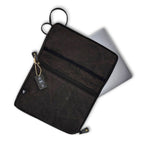Stonewash  Large Laptop Pouch - Charcoal - 30x40cm