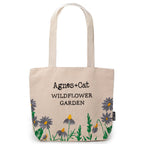 Agnes + Cat Wildflower Garden -kangaskassi – violetit kukat