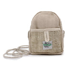 Mobile Hemp Bag with String - Random Colour