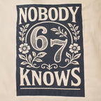 Nomad Sari Iconic Toni -kangaskassi – Nobody Knows 67 – luonnonvärinen, 10 oz